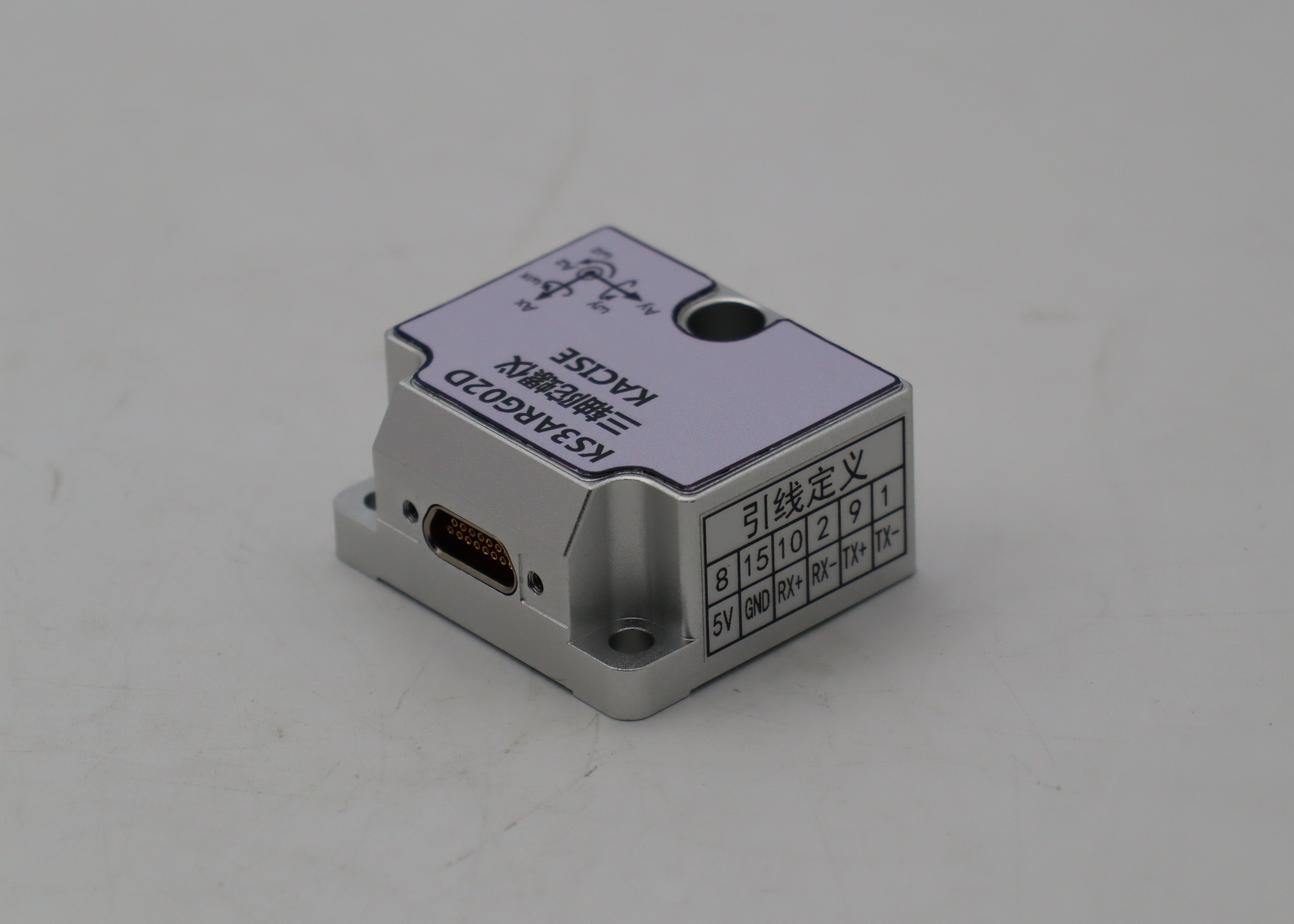 RS422 Niet-lineariteit≤0,05 ((%FR) Elektronisch gyroscoopsensor met elektrische interface