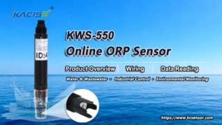 KWS-550 Online ORP-sensoroverzicht, bedrading en gegevens lezen