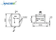 K-3JSJ-001 Lichte drieassige versnellingssensor/Triaxiale hogesnelheidsversnellingsmeter 0~3 V