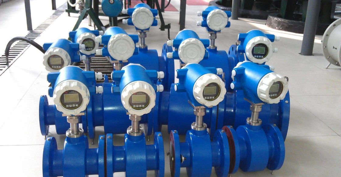 Intelligente elektromagnetische flowmeter met IP68 waterdichte RS485-uitgang voor zeer nauwkeurige metingen