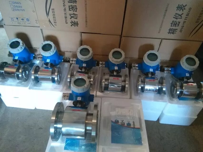 Het Type van de Meterrs485 Modolbus Buis van de afvalwater Elektromagnetische Stroom Goede Stabiliteit
