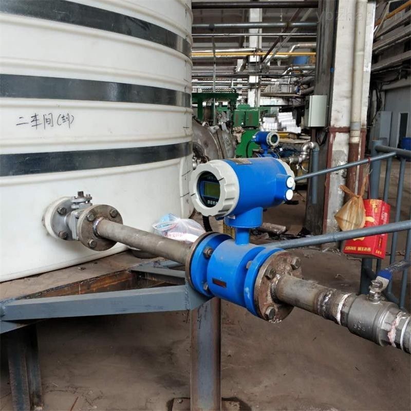 RS485 Modbus digitale elektromagnetische flowmeter voor zure alkalibestendige vloeistoffen met hoge nauwkeurigheid