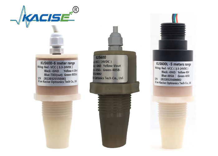 RS485-uitvoer ultrasone niveausensor met 3,3 V laag vermogen en IP68 waterdicht voor afvalzwembad