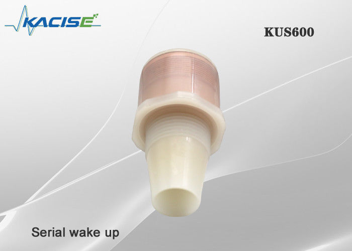 KUS600 IP68 waterdicht ultrasoonwaterniveau sensor met 0.6m-5m bereik en PVDF Casing