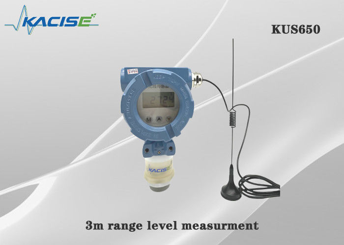 KUS650A 3m bereik draadloze ultrasone niveausensor met IP68-bescherming en 4G/Lora/GPRS/NB-uitgang voor vloeistofniveaumetingen