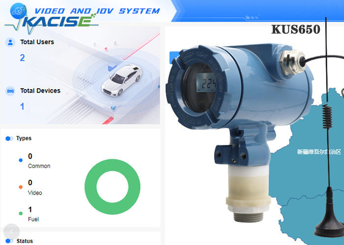 KUS650A 3m bereik draadloze ultrasone niveausensor met IP68-bescherming en 4G/Lora/GPRS/NB-uitgang voor vloeistofniveaumetingen