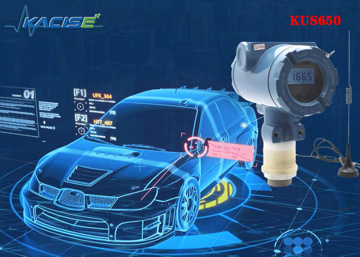 KUS650A 3m bereik draadloze ultrasone niveausensor met IP68-bescherming en 4G/Lora/GPRS/NB-uitgang voor vloeistofniveaumetingen