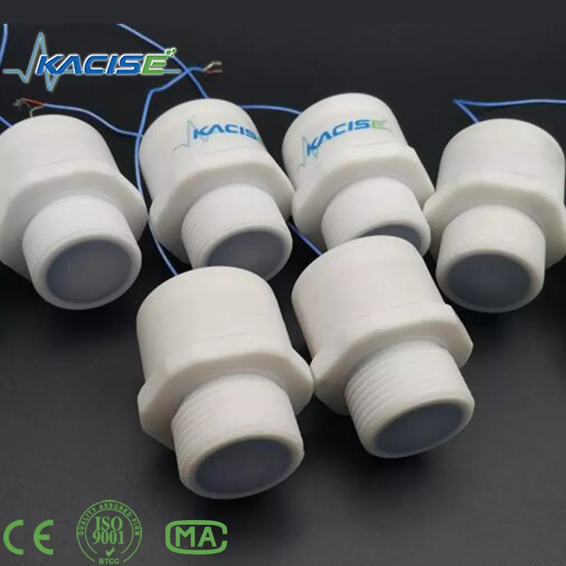 RS485 Uitgang waterniveausensor Riolering Zwembad PTFE Goedkope intelligente 20khz ultrasone transducer
