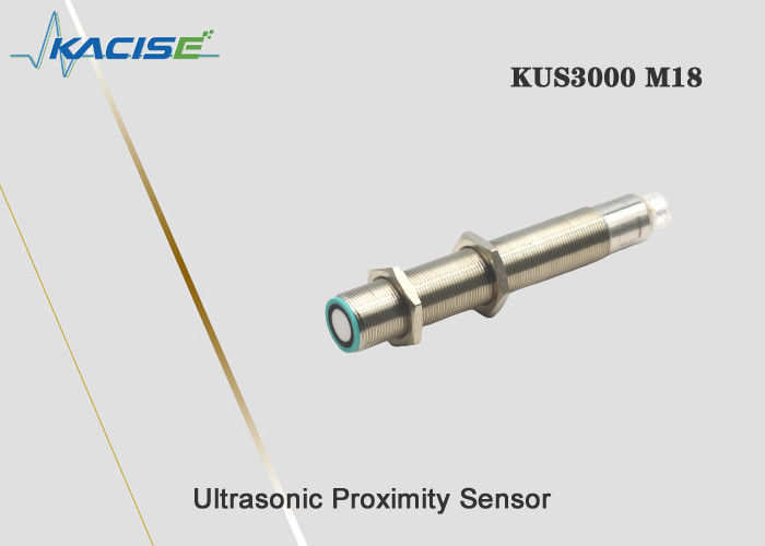 KUS3000 M18 Compact Housing Ultrasone Nabijheidssensor met hoge herhaalbaarheid en 1m bereik