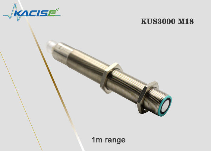 KUS3000 M18 Compact Housing Ultrasone Nabijheidssensor met hoge herhaalbaarheid en 1m bereik