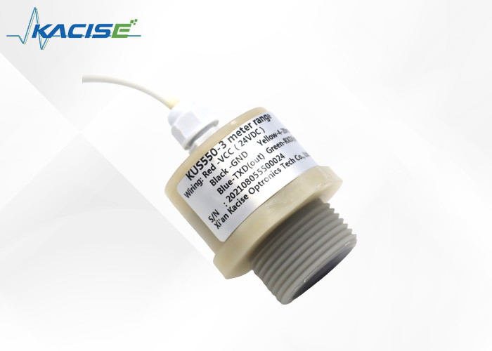 KUS anti-corrosie PTFE / PVDF ultrasone sensor voor niveau- en afstandsmeting in corrosieve omgeving
