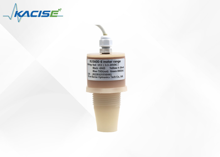 KUS anti-corrosie PTFE / PVDF ultrasone sensor voor niveau- en afstandsmeting in corrosieve omgeving
