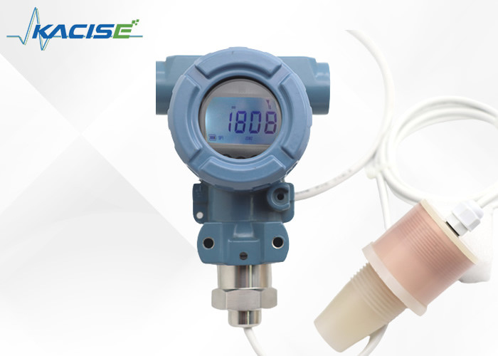 KUS640 externe split-type ultrasone niveausensor met diaplay voor niveau- en afstandsmeting