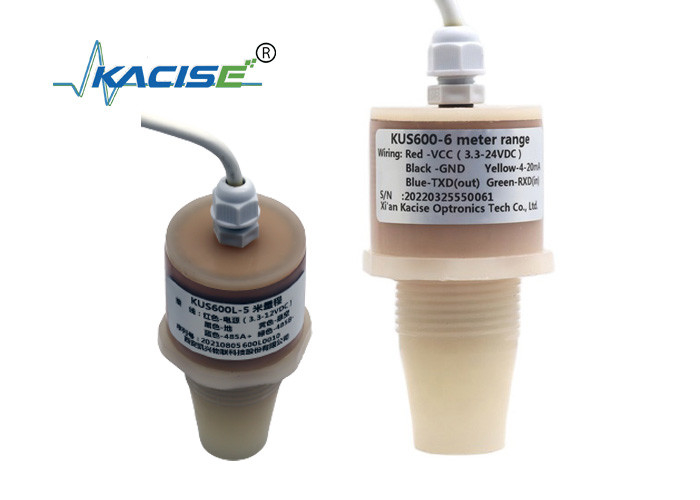 RS485 5m ultrasone waterniveaumeter sensor KUS600 5V voor septic tank