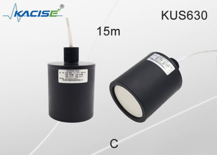 KUS630-serie 24V ultrasone niveaumeter met RS-485-interface voor niet-contactmeting