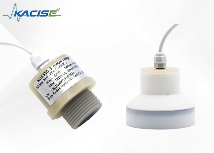 12 meter bereik PVDF materiaal IP68 bescherming Ultrasone vloeistofniveausensor voor industriële toepassingen