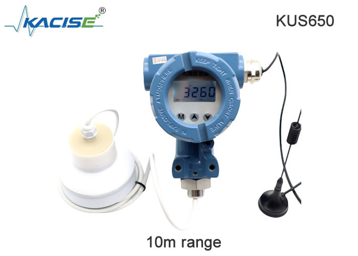 Split-type draadloze ultrasone vloeistof-waterniveausensor KUS650 4G/Lora/GPRS/NB-uitgang