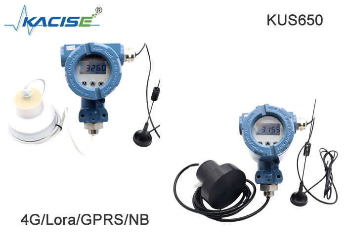 Split-type draadloze ultrasone vloeistof-waterniveausensor KUS650 4G/Lora/GPRS/NB-uitgang