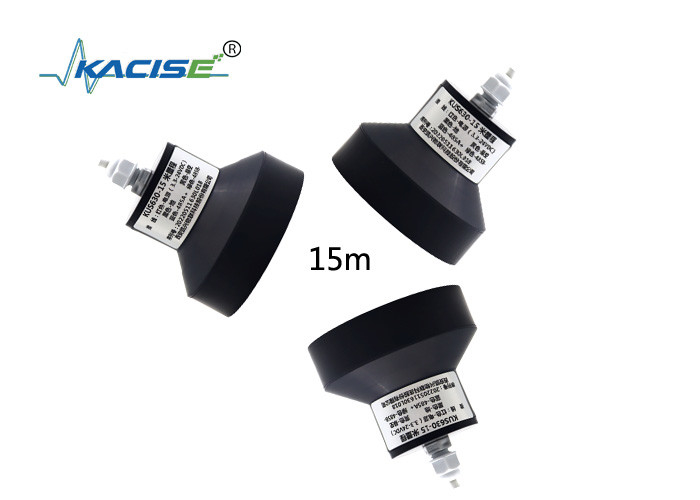 PTFE/PVC bereik 15m uitgang RS485 of 0~5V draadloze ultrasoonwaterniveausensor