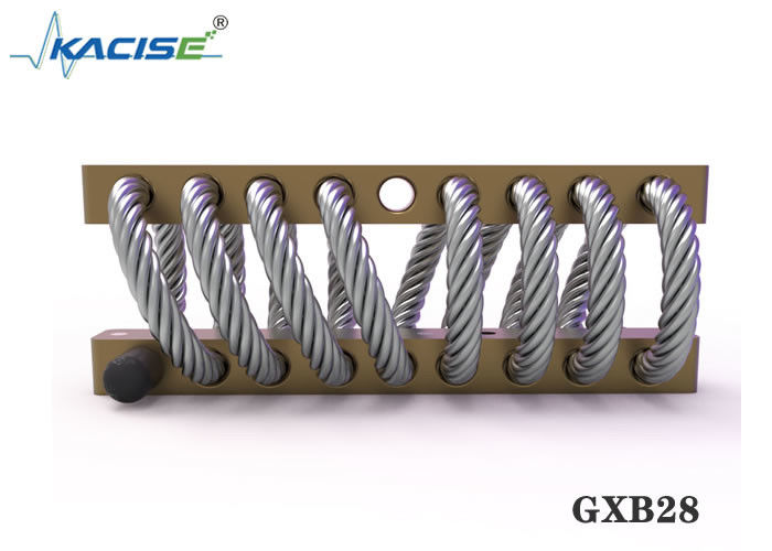 SS304 Trillingsisolator voor draadtouw met resonantiefrequentie van 5-10 Hz en drievlak-isolatie voor machine-gereedschap