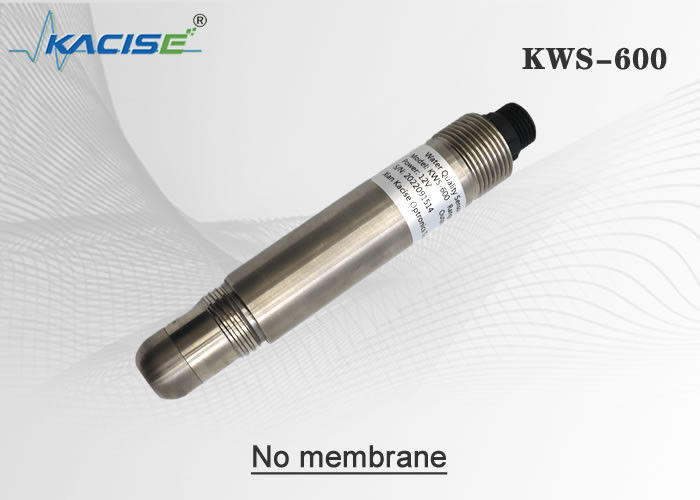 KWS-600 online fluorescentiesensor voor opgeloste zuurstof zonder membraan, geen elektrolyt RS485 Modbus-uitgang en IP68 waterdicht