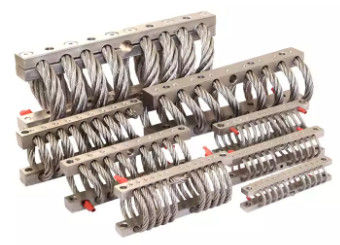 Anti-schok helicale draad touw isolaator met energie-absorptie en corrosiebestendig niet-lineaire stijfheid