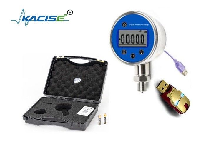 Hoge nauwkeurigheid 0,02% digitale manometer met IP66-bescherming en digitale opslag voor 11.000 datapunten