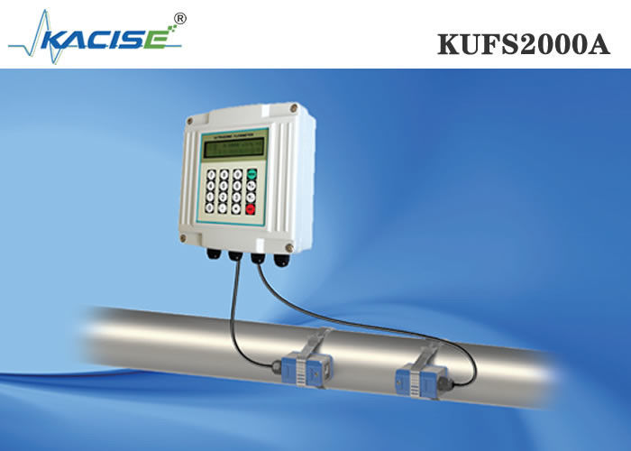 Ultrasone flowmeter voor wandmontage met bidirectionele meting voor DN32-DN6000-leidingen