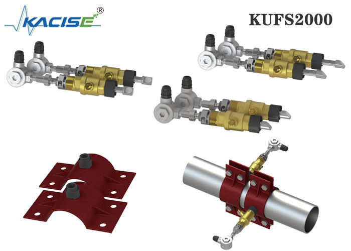 KUFF2000 Ultrasone flowmeter met vaste inbreng en ±1% nauwkeurigheid voor DN50-DN6000 buismaten en bidirectionele metingen