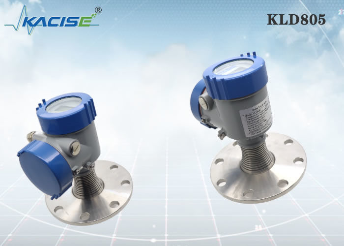 KLD805 80GHz radarniveausensor met PTFE-antenne en IP67-bescherming voor vloeistofniveaumeting