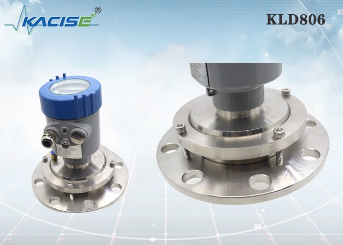 KLD806 80GHz radarniveau sensor met zuiveringsfunctie voor sterke stoftoepassing in meel silo's