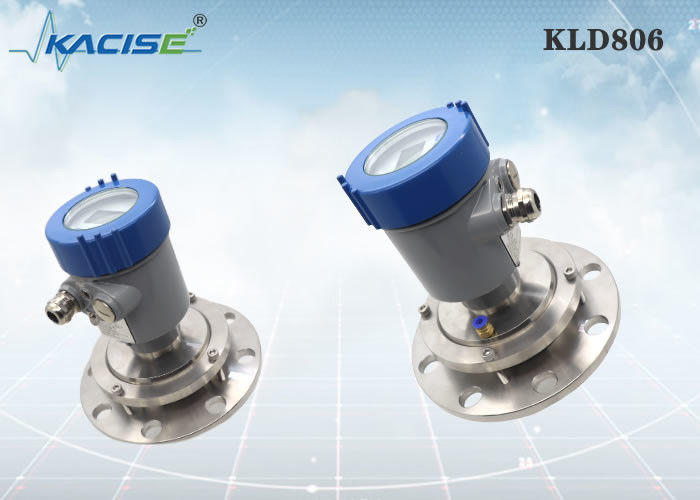 KLD806 80GHz radarniveau sensor met zuiveringsfunctie voor sterke stoftoepassing in meel silo's