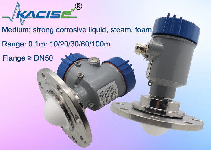 Kacise OEM Compact Radar Level Sensor Transmitter 80G 60m Radar Level Gauge met IP67