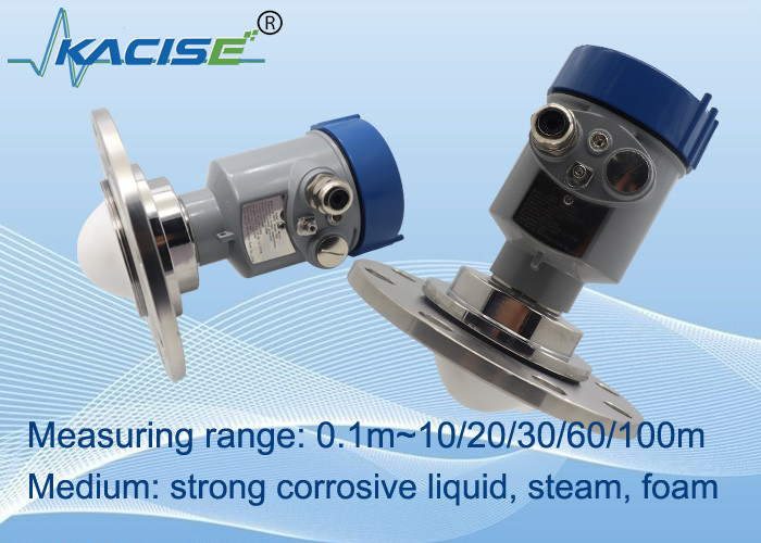 Kacise OEM Compact Radar Level Sensor Transmitter 80G 60m Radar Level Gauge met IP67