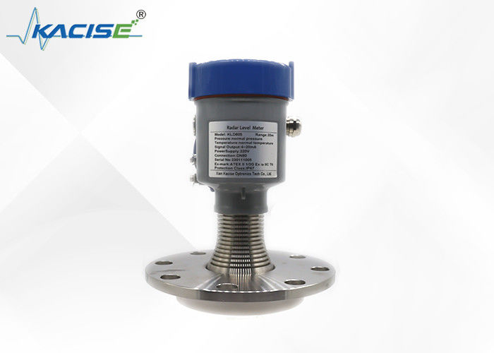 80G radarbeeldmeter met 80GHz frequentie ±1mm nauwkeurigheid en PTFE-antenne voor ruwe omgevingen