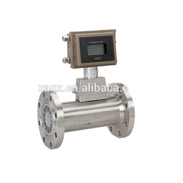Biogasstroommeter CO2-turbine waterstofgasstroommeter met explosieve beveiliging ExdIIBT6 of EXiallCT4