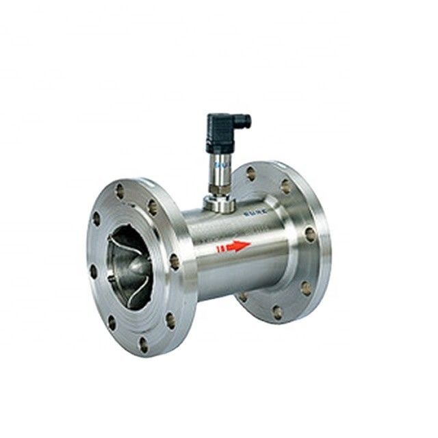 Zeer nauwkeurige SS316-turbinestroommeter met 4-20 mA-uitgang voor stookolie en digitale metingen