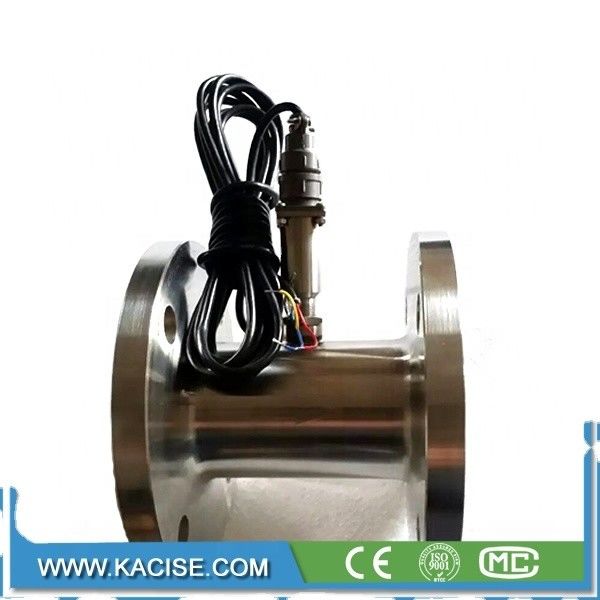 Hoge nauwkeurigheid SS304/SS316 turbinestroommeter met flens/draad/sanitaire aansluiting voor sap en bier