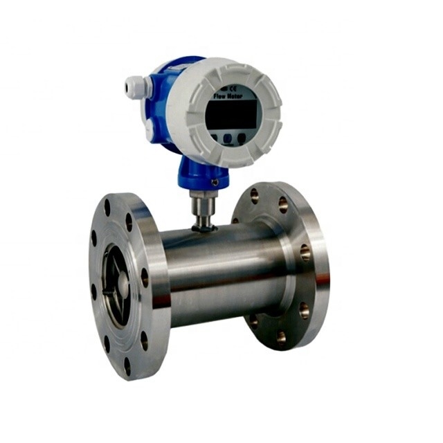 Versnellingsmeter voor plantaardige olie RS485 Turbine-stroommeter met uitgang 4-20mA of Pulse