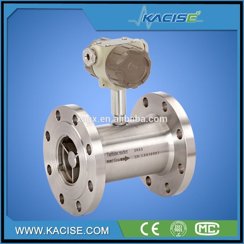 Digitale digitale stroommeter Turbine Waterturbines te koop met materiaal SS304, SS316