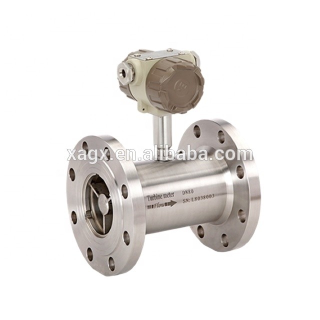 Turbine-stroommeter Indicator Rotary Vane-stroommeter met stroomvoorziening 220VAC/24VDC