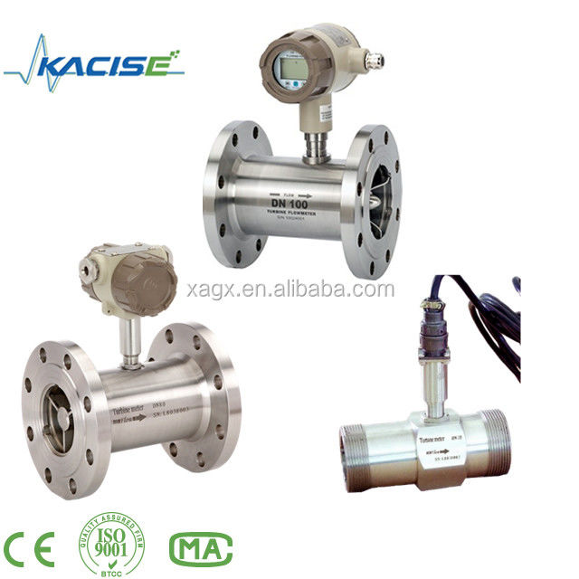 High Precision ±0.2% Accuracy Turbine Flow Meter met SS316L-materiaal en IP65-bescherming voor olie- en benzinealcohol