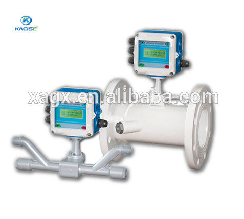 Ultrasone luchtstroommassmeter met 4-20mA-uitgang, 15 mm-6000 mm buisgrootte en een nauwkeurigheid van 1,0%.