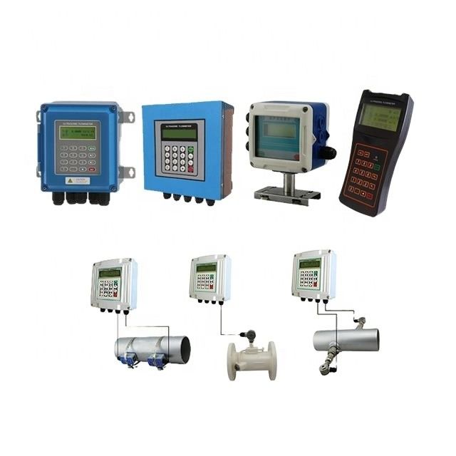 IP68 waterturbinestroommeter met 1,0% nauwkeurigheid voor toepassingen met buisdiameters van 15 mm - 6000 mm