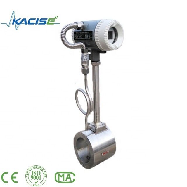 RS485 Biogasvortexstroommeter met flensklemverbinding voor buizen van DN15-DN1800mm