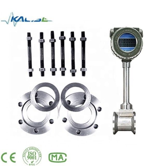 Hoog nauwkeurige vortexstroommeter voor lucht en stoom met DN15-DN1800mm bereik en ISO-certificering