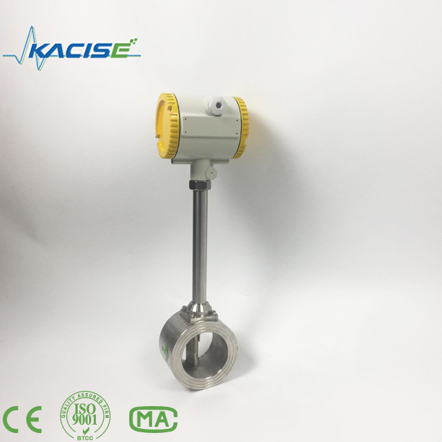 HART Modbus Vortex-stroommeter voor stoomgasvloeistofstroommeter met middelmatige stoom of gas of vloeistof