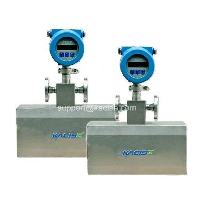 Pulp- en papierindustrie Coriolis-massastroommeter met een stroomsnelheid van 0-150T/H en een massanauwkeurigheid van 0,2