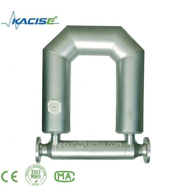 Pulp- en papierindustrie Coriolis-massastroommeter met een stroomsnelheid van 0-150T/H en een massanauwkeurigheid van 0,2