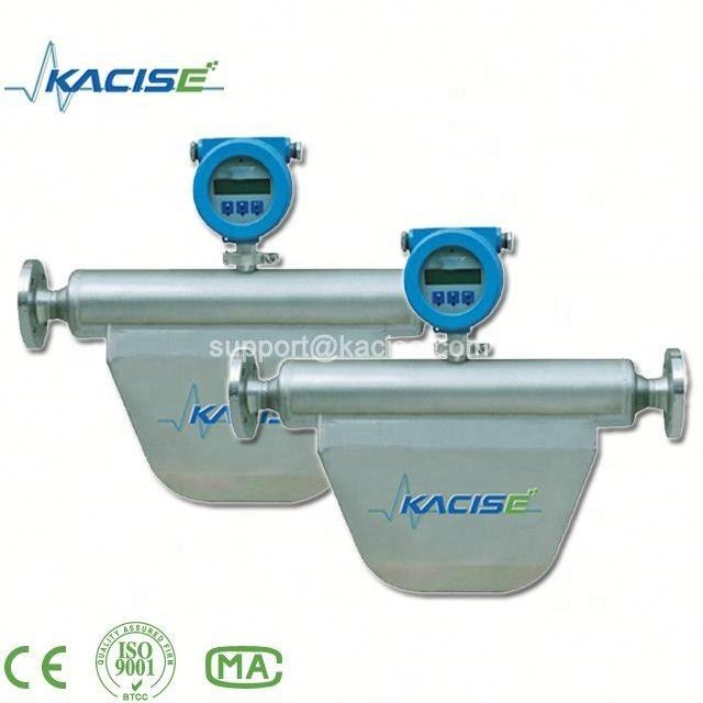 KMF-serie Coriolis massa-stroommeter met 0,2-massa nauwkeurigheidsgraad en 4,0 MPa drukbepaling voor waterstofperoxide